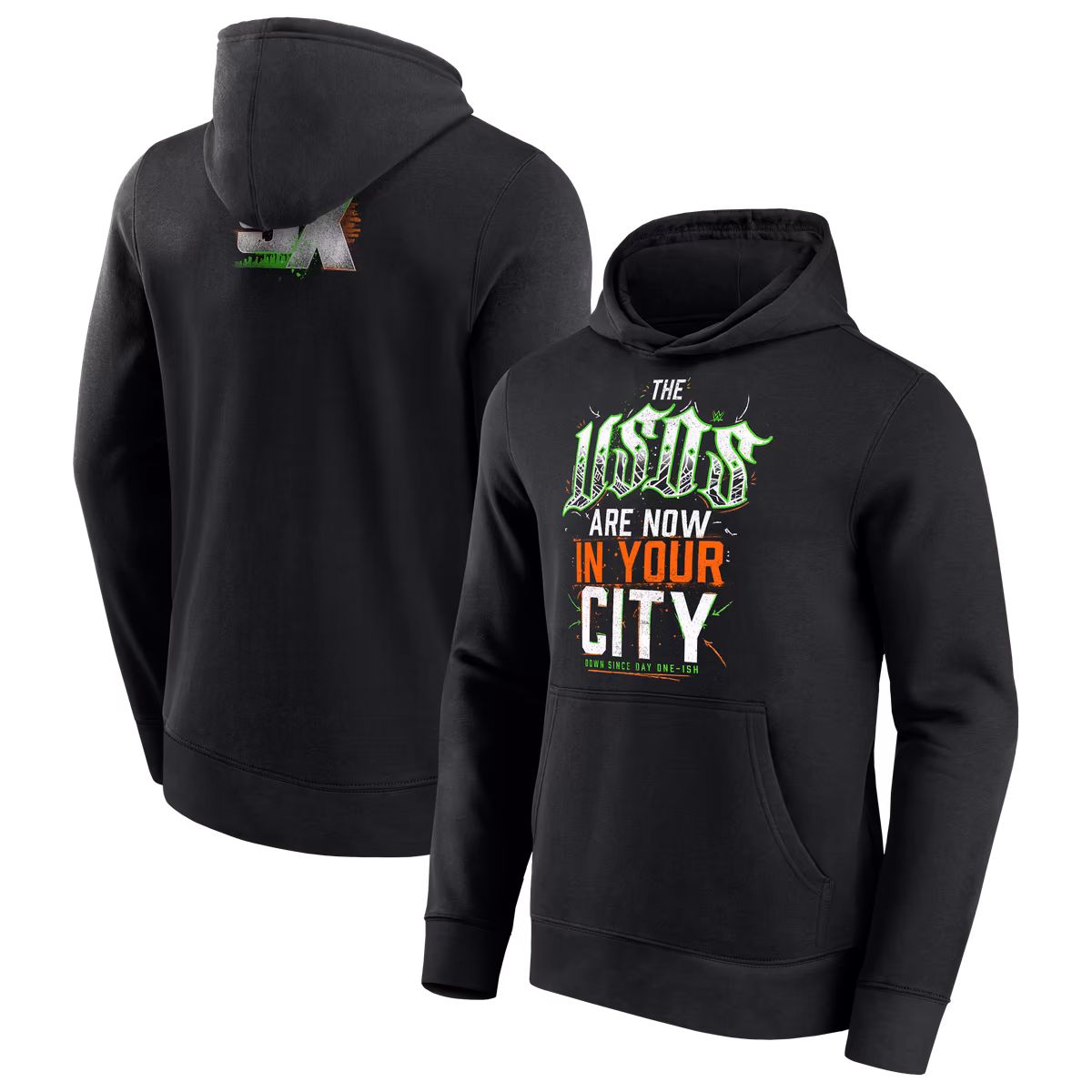 Men's Black The Usos Are In Your City Hoodie