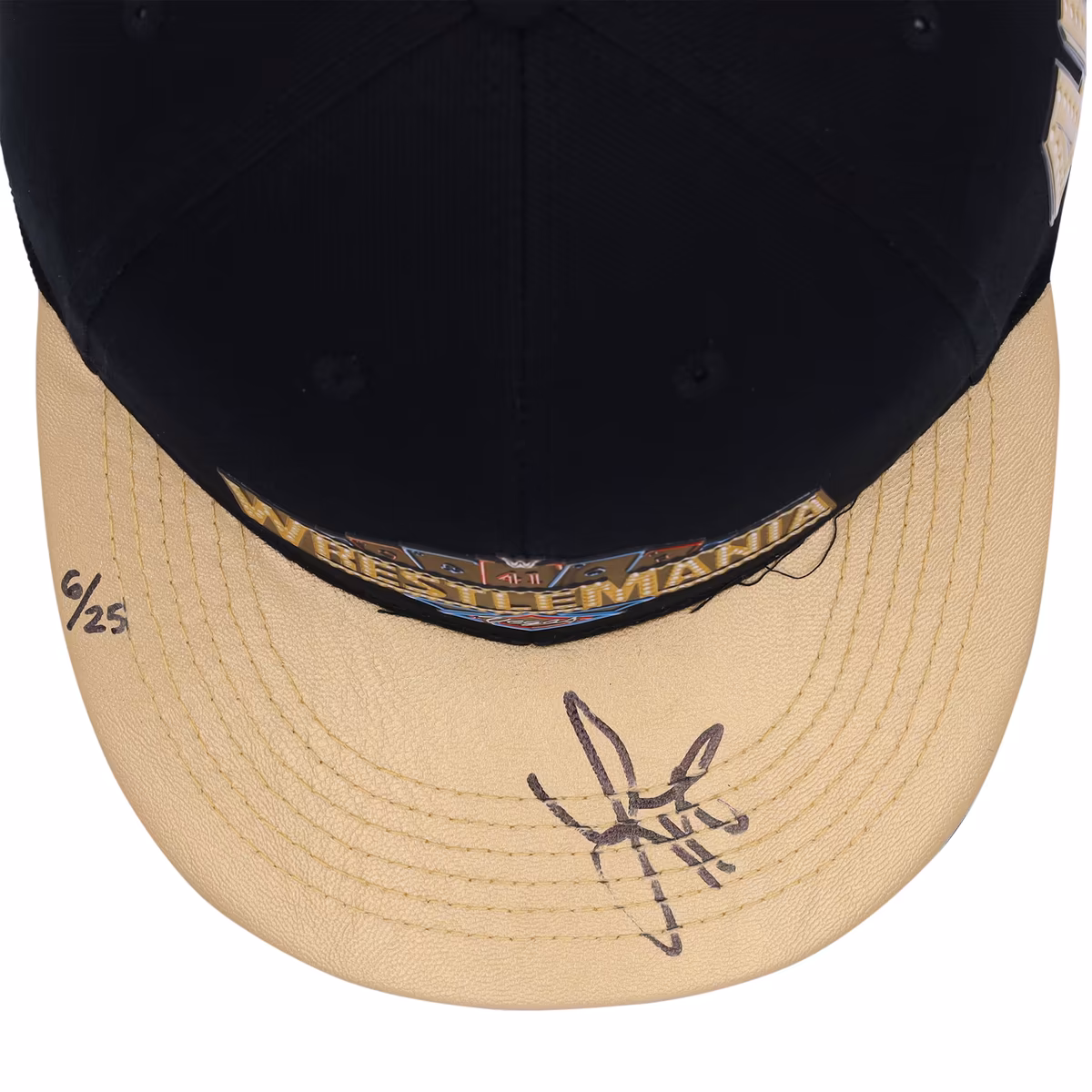 Liv Morgan WWE Autographed WrestleMania 41 Gold Brim Snapback Cap - Limited Edition of 25 3 Liv Morgan WWE Autographed WrestleMania 41 Gold Brim Snapback Cap - Limited Edition of 25