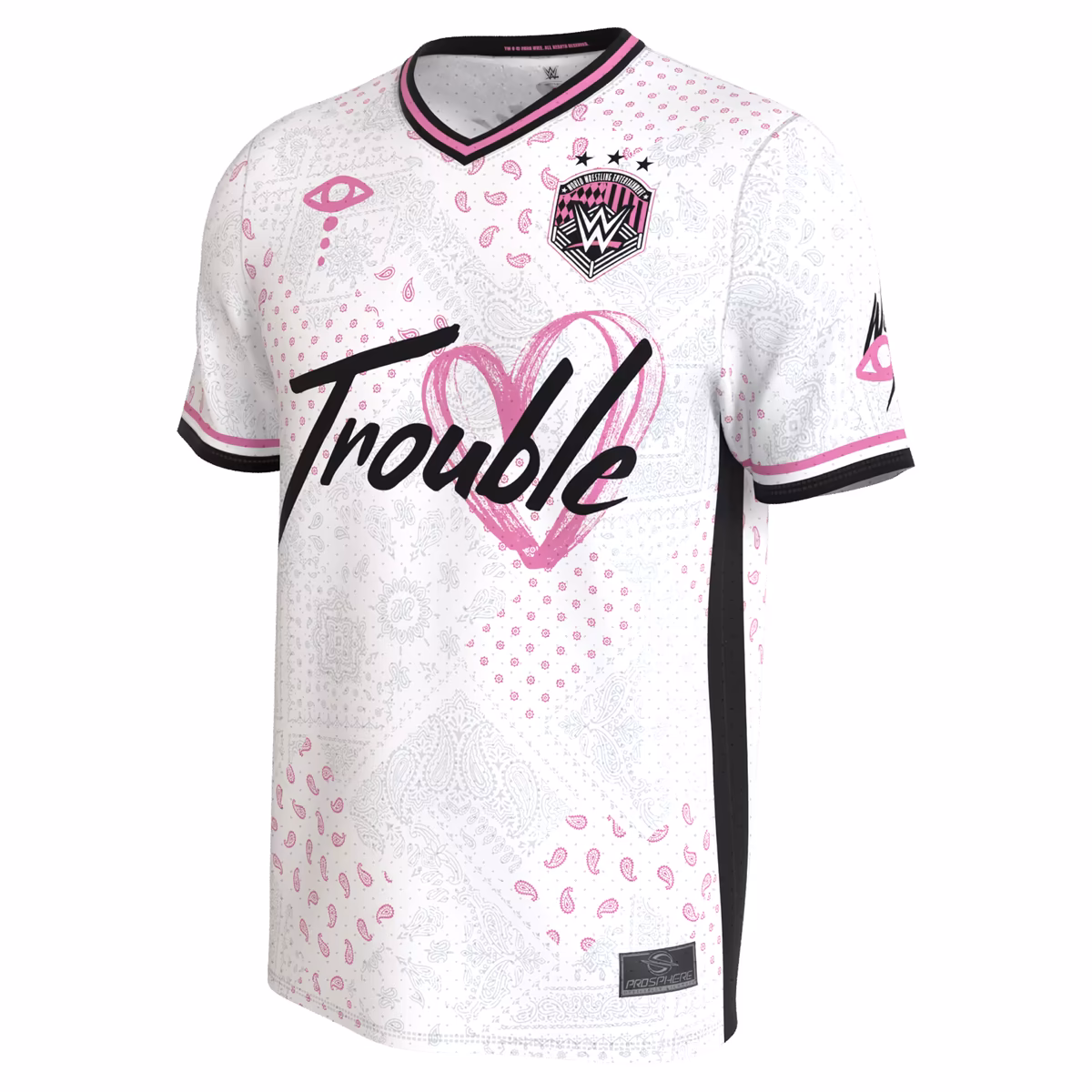 Youth ProSphere White Liv Morgan Soccer Jersey 3 Youth ProSphere White Liv Morgan Soccer Jersey