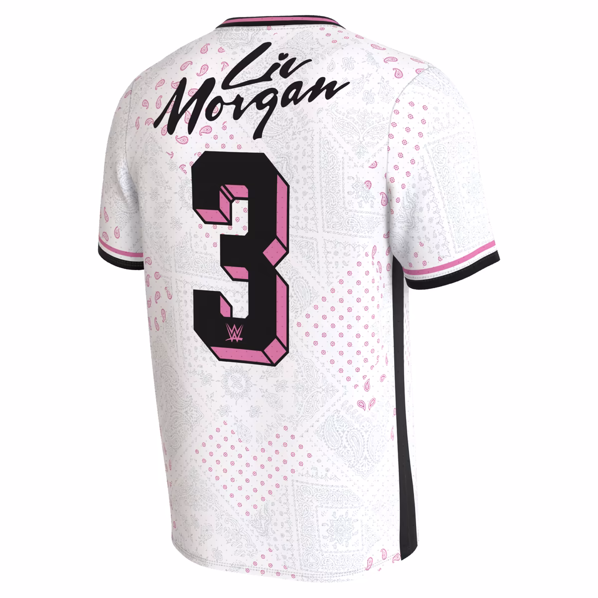 Youth ProSphere White Liv Morgan Soccer Jersey 4 Youth ProSphere White Liv Morgan Soccer Jersey