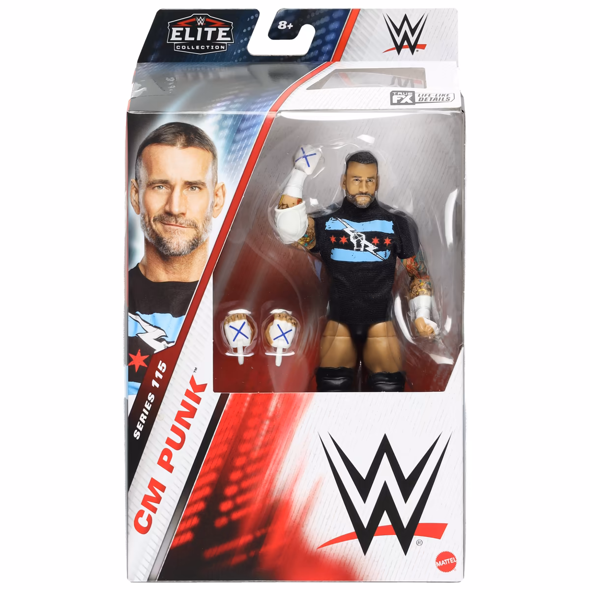 Mattel CM Punk Elite Collection Series 115 Action Figure