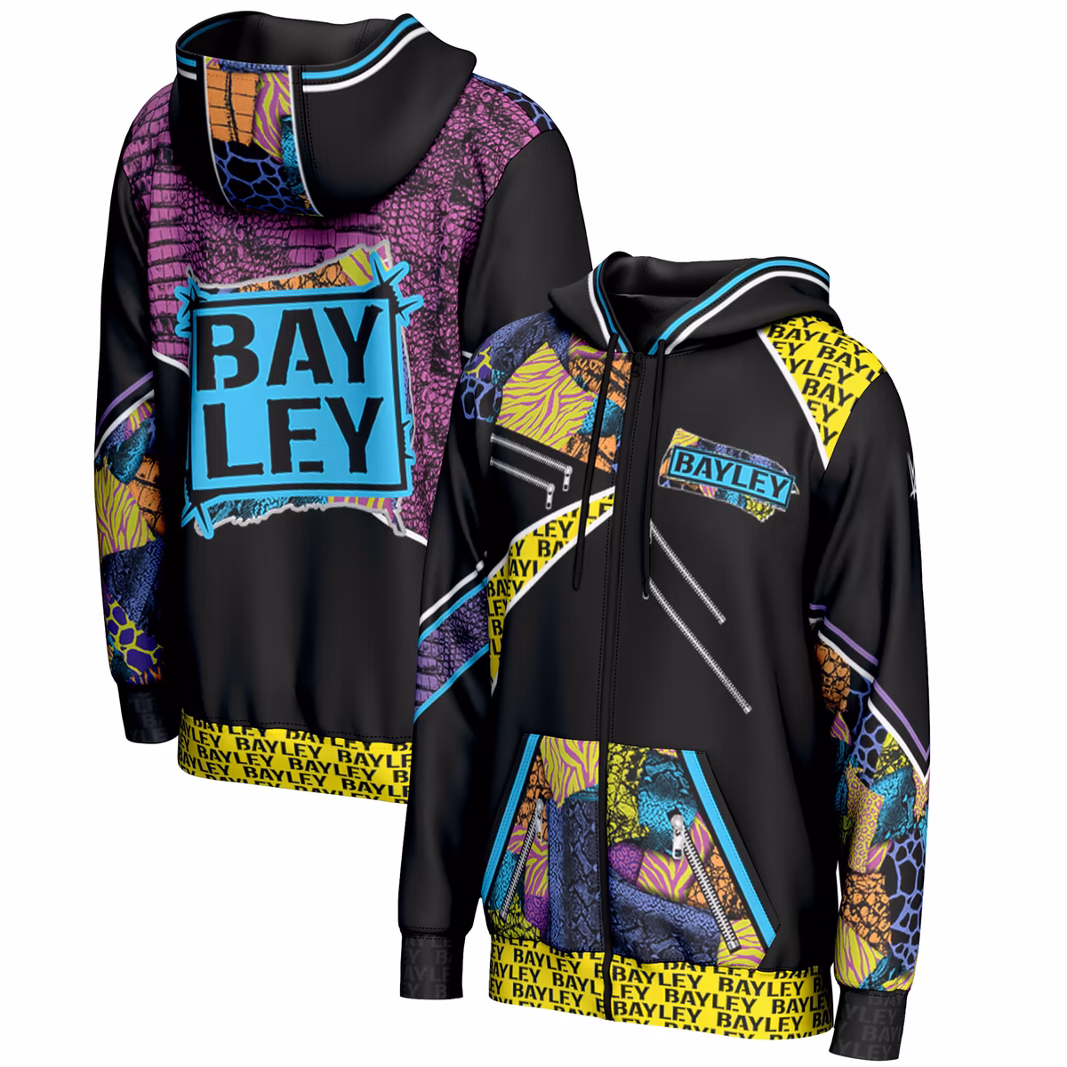 Men's ProSphere Black Bayley Full-Zip Hoodie 2 Men's ProSphere Black Bayley Full-Zip Hoodie