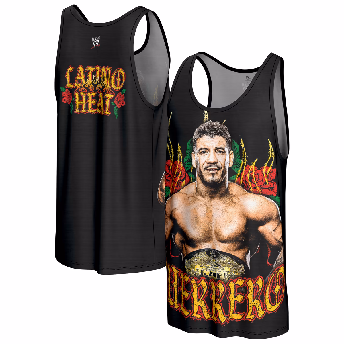 Men's ProSphere Black Eddie Guerrero Latino Heat Tank Top 14 Men's ProSphere Black Eddie Guerrero Latino Heat Tank Top