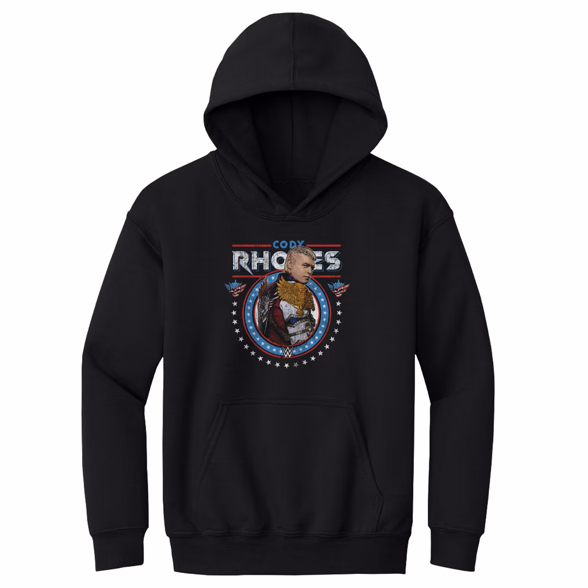 Youth 500 Level Black Cody Rhodes Gritty Hoodie 12 Youth 500 Level Black Cody Rhodes Gritty Hoodie