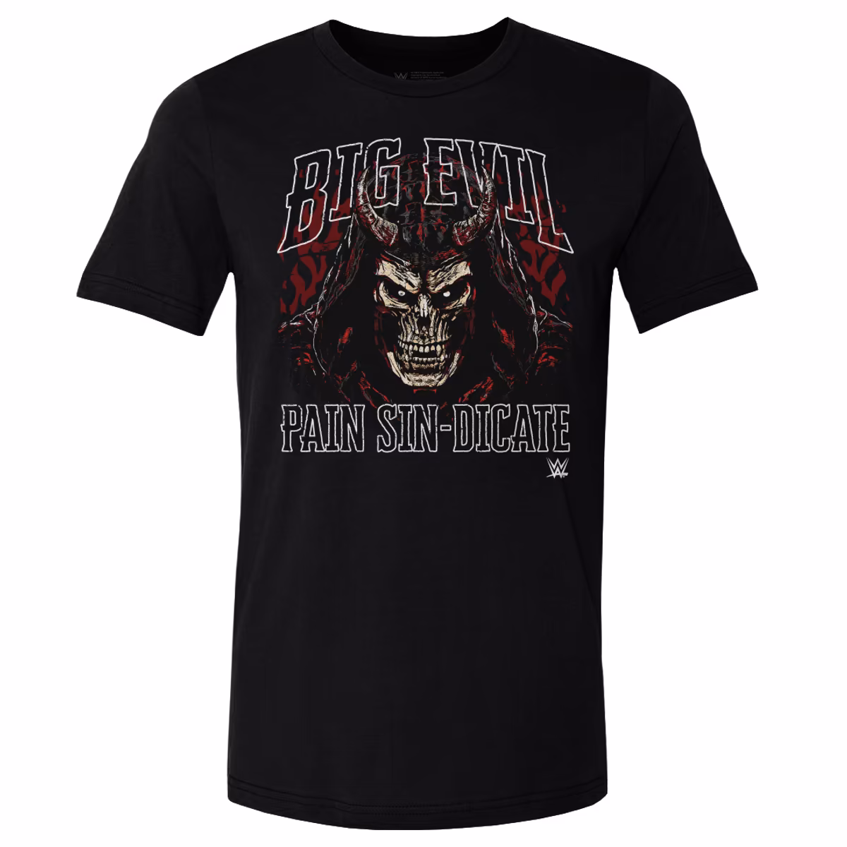 Men's 500 Level Black The Undertaker Big Evil Pain Sin-Dicate T-Shirt