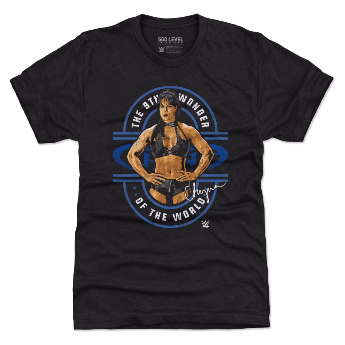 Men's 500 Level Heather Black Chyna 9th Wonder Tri-Blend T-Shirt