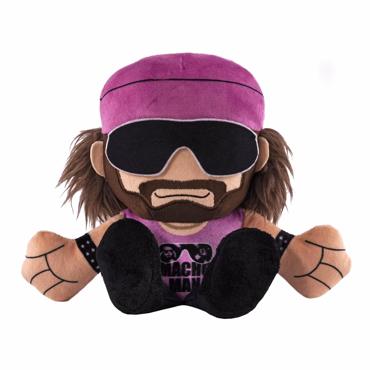 Bleacher Creatures  "Macho Man" Randy Savage WWE 8" Kuricha Sitting Plush
