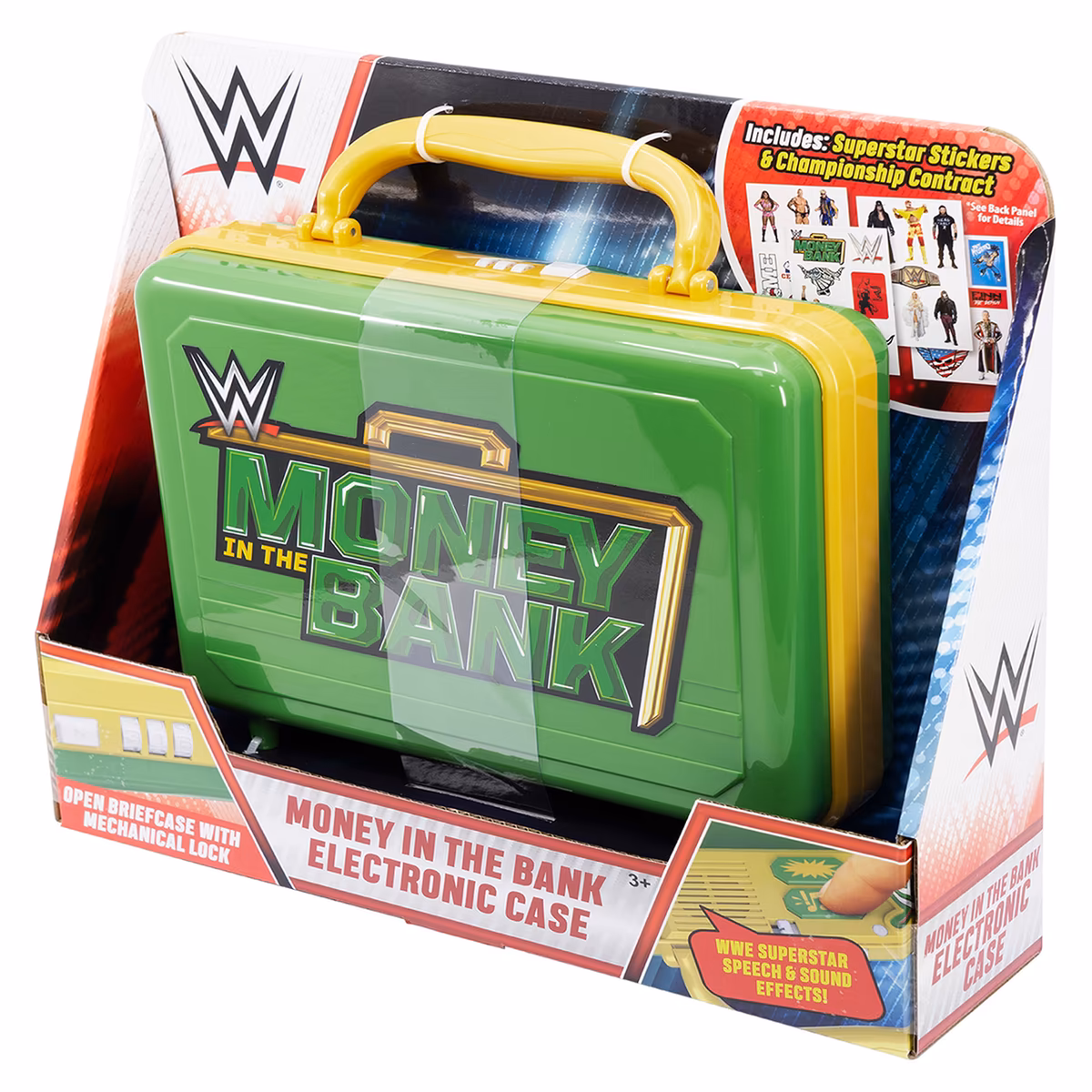 WWE Kids Money In The Bank Electronic Case with Sound Effects 10 WWE Kids Money In The Bank Electronic Case with Sound Effects