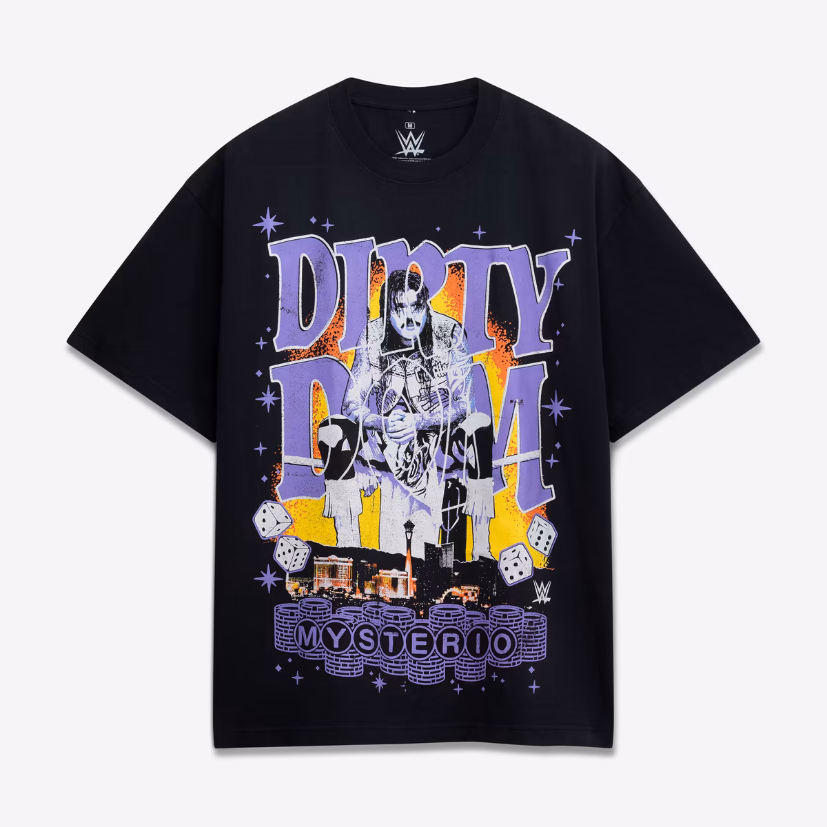 Men's Ripple Junction Black Dominik Mysterio From The Cell To The Strip Graphic T-Shirt 5 Men's Ripple Junction Black Dominik Mysterio From The Cell To The Strip Graphic T-Shirt