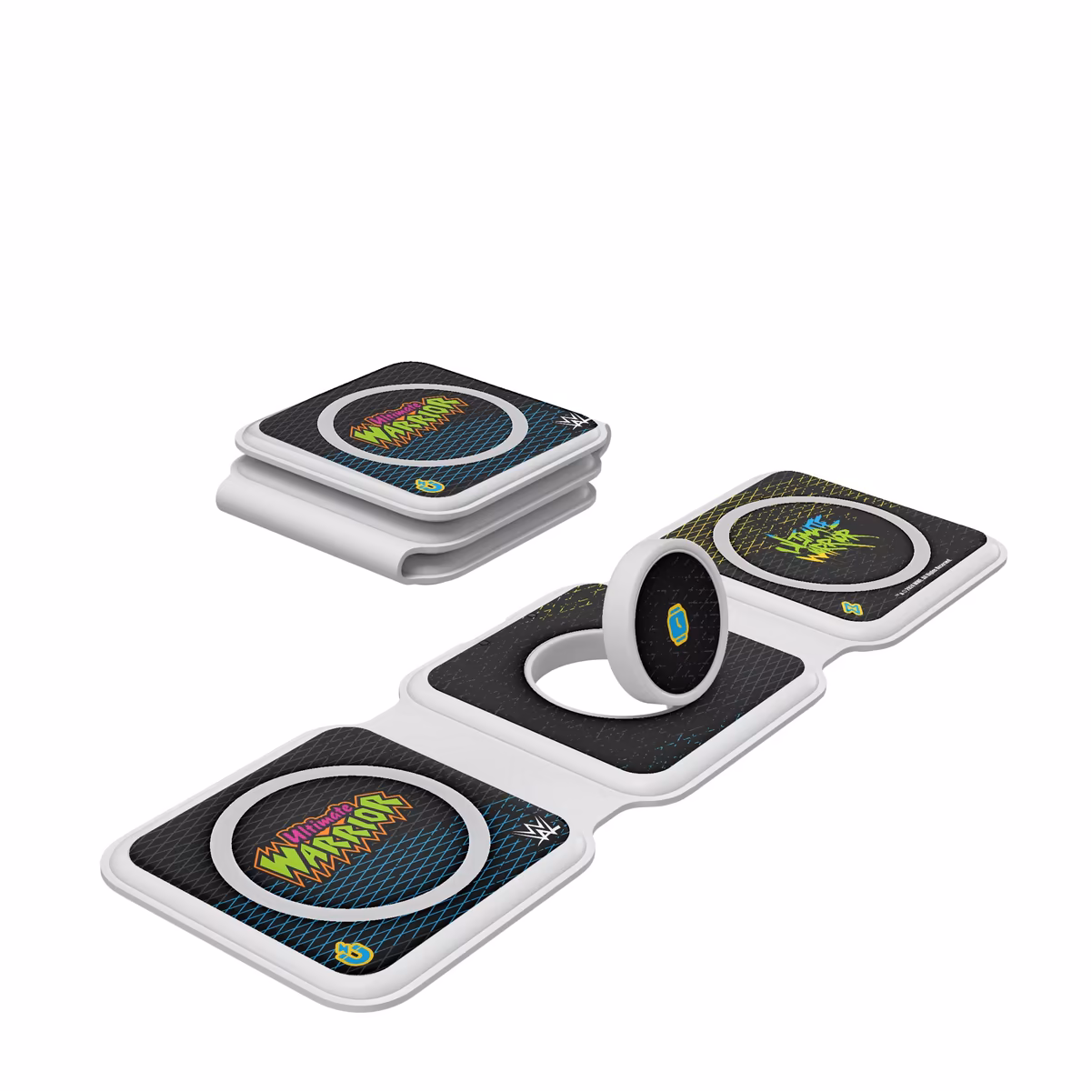 Keyscaper White The Ultimate Warrior 3-in-1 Foldable Charger 2 Keyscaper White The Ultimate Warrior 3-in-1 Foldable Charger