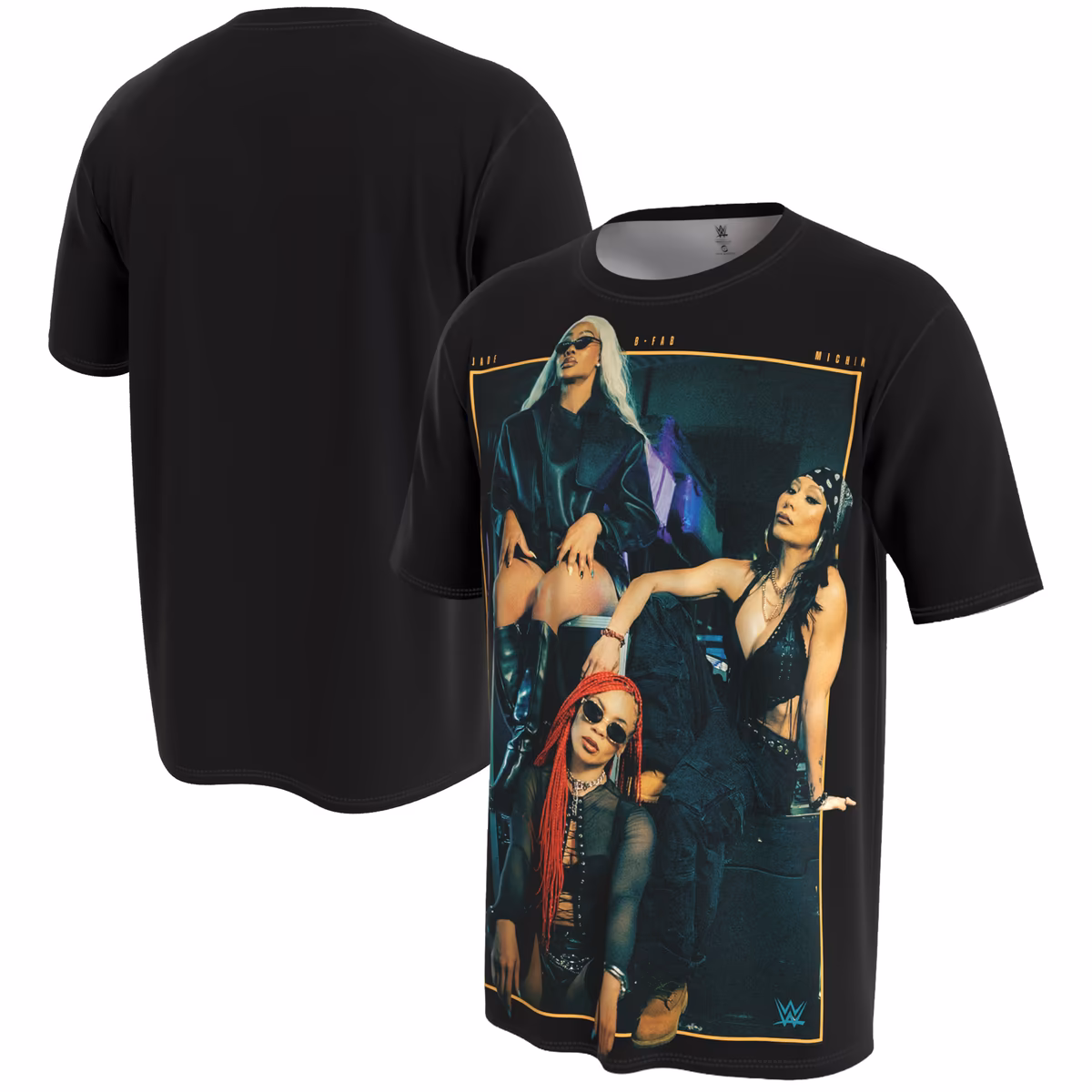 Men's ProSphere Black Jade Cargill, B-Fab & Michin T-Shirt