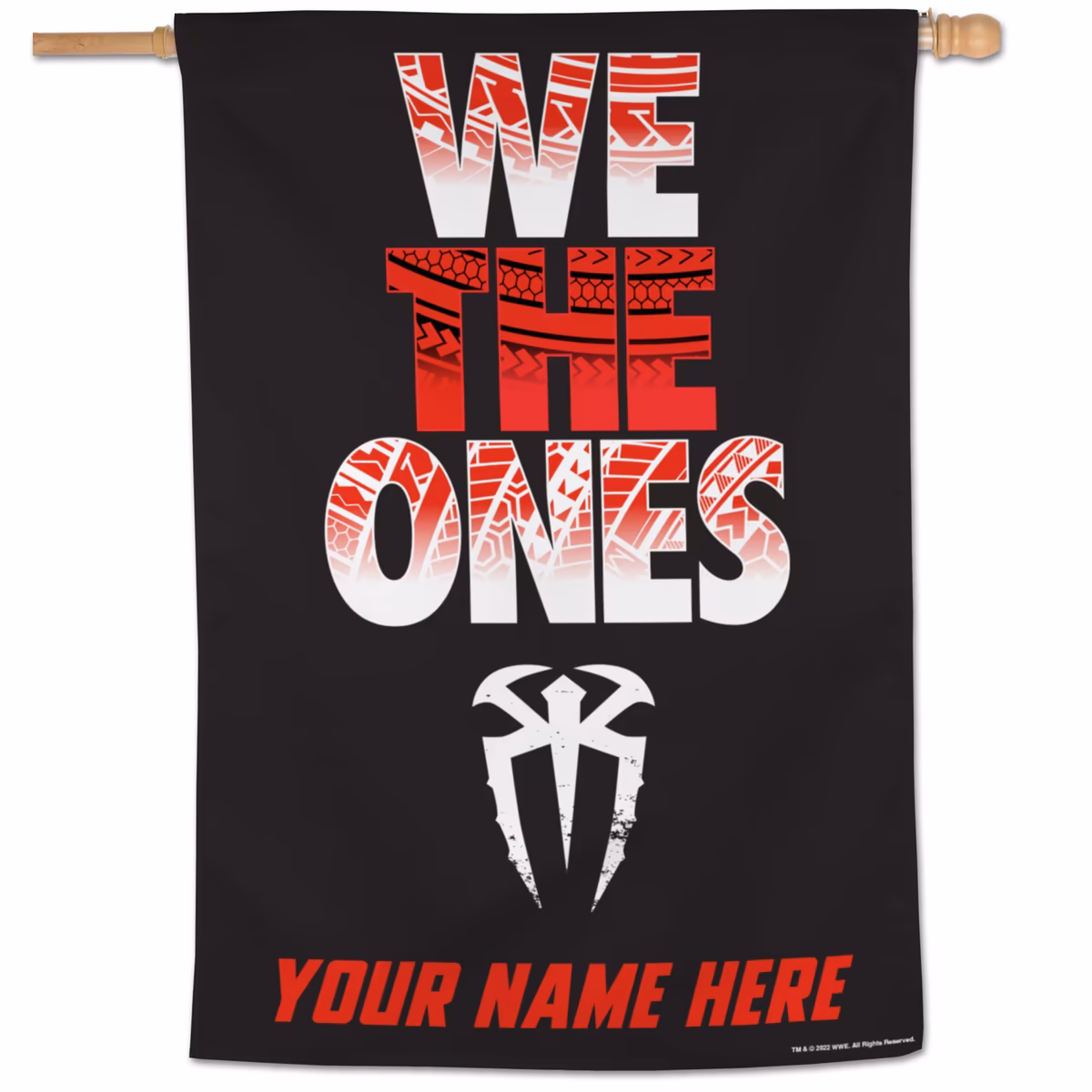 WinCraft Roman Reigns 27'' x 37'' One-Sided Personalized Vertical Banner 2 WinCraft Roman Reigns 27'' x 37'' One-Sided Personalized Vertical Banner