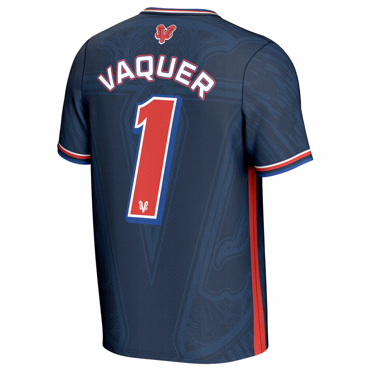 Men's ProSphere Navy Stephanie Vaquer La Primera Fashion Soccer Jersey 4 Men's ProSphere Navy Stephanie Vaquer La Primera Fashion Soccer Jersey