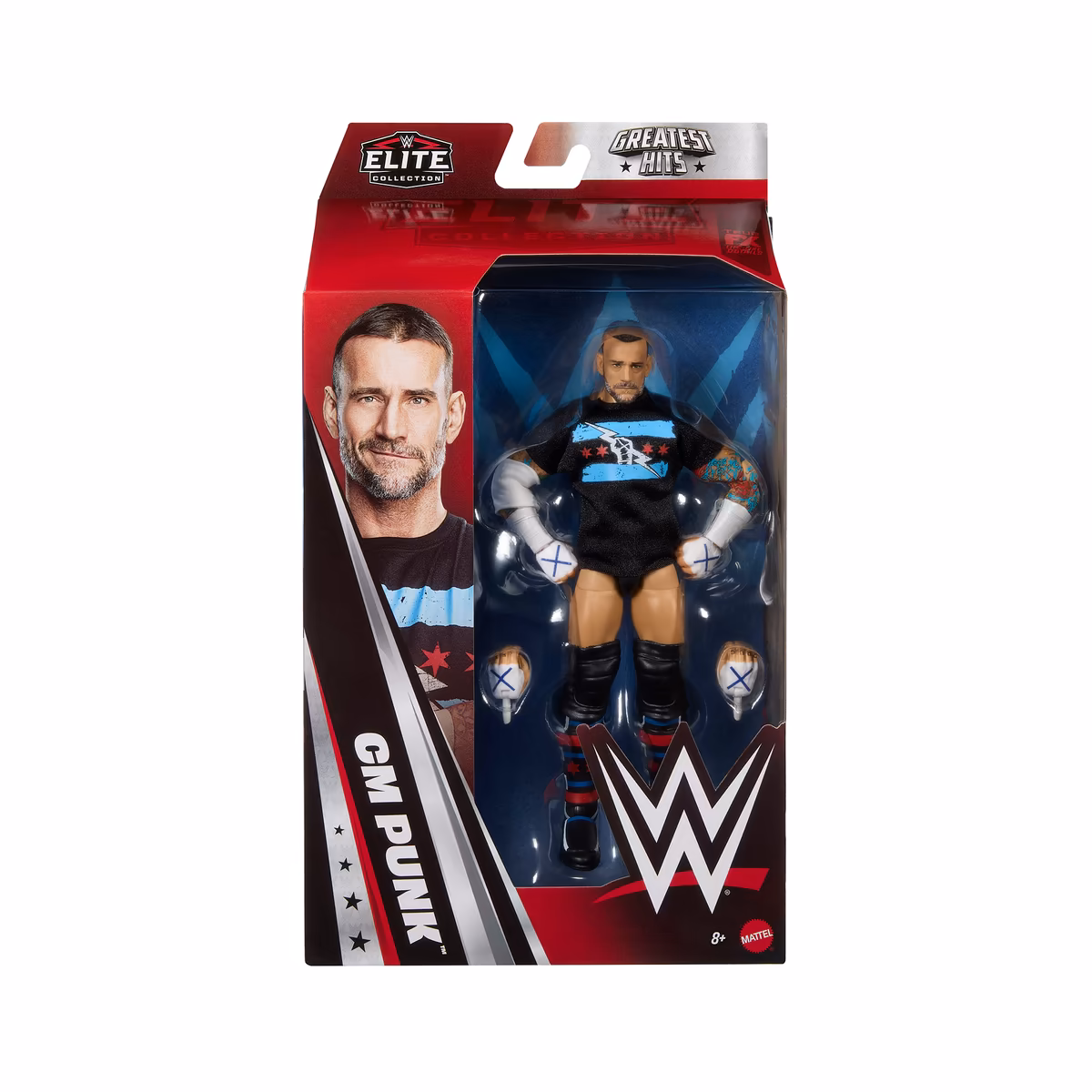 CM Punk WWE Mattel Elite Collection Greatest Hits Action Figure 6 CM Punk WWE Mattel Elite Collection Greatest Hits Action Figure
