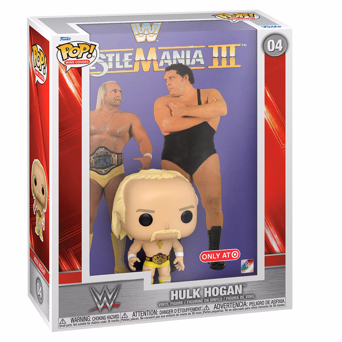 Funko Hulk Hogan POP! WrestleMania III WWE Covers