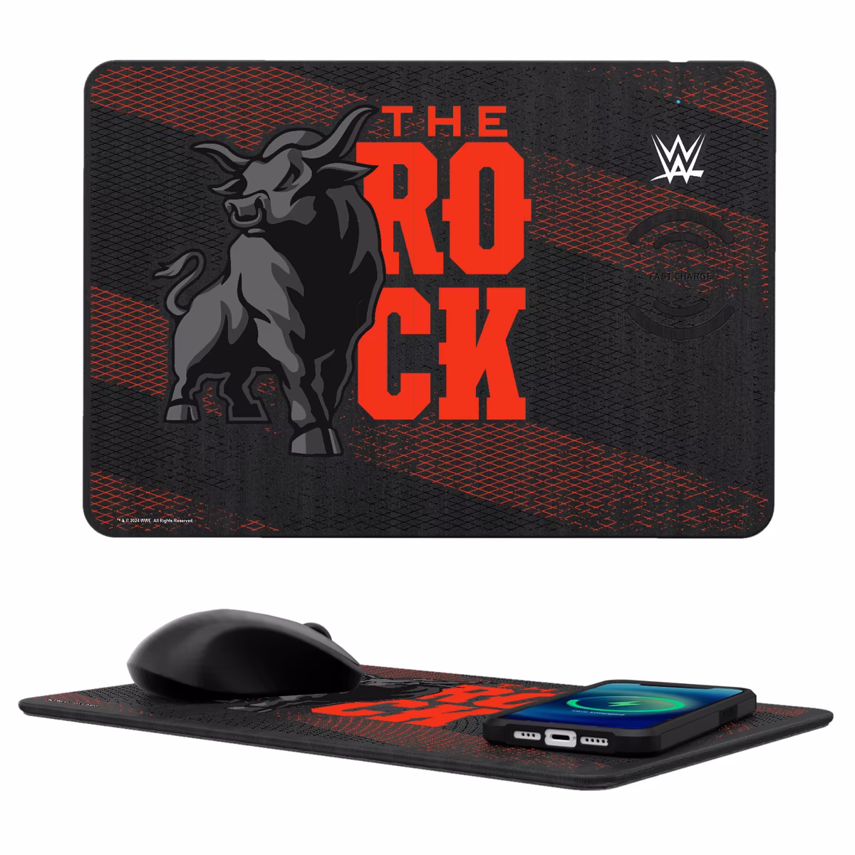Keyscaper The Rock Wireless Charger & Mouse Pad