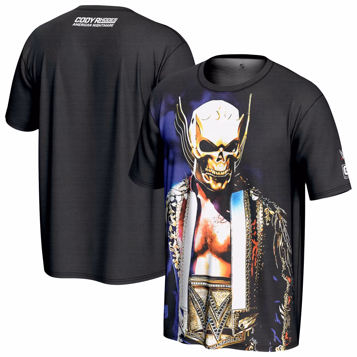 Men's ProSphere Black Cody Rhodes American Nightmare T-Shirt 2 Men's ProSphere Black Cody Rhodes American Nightmare T-Shirt
