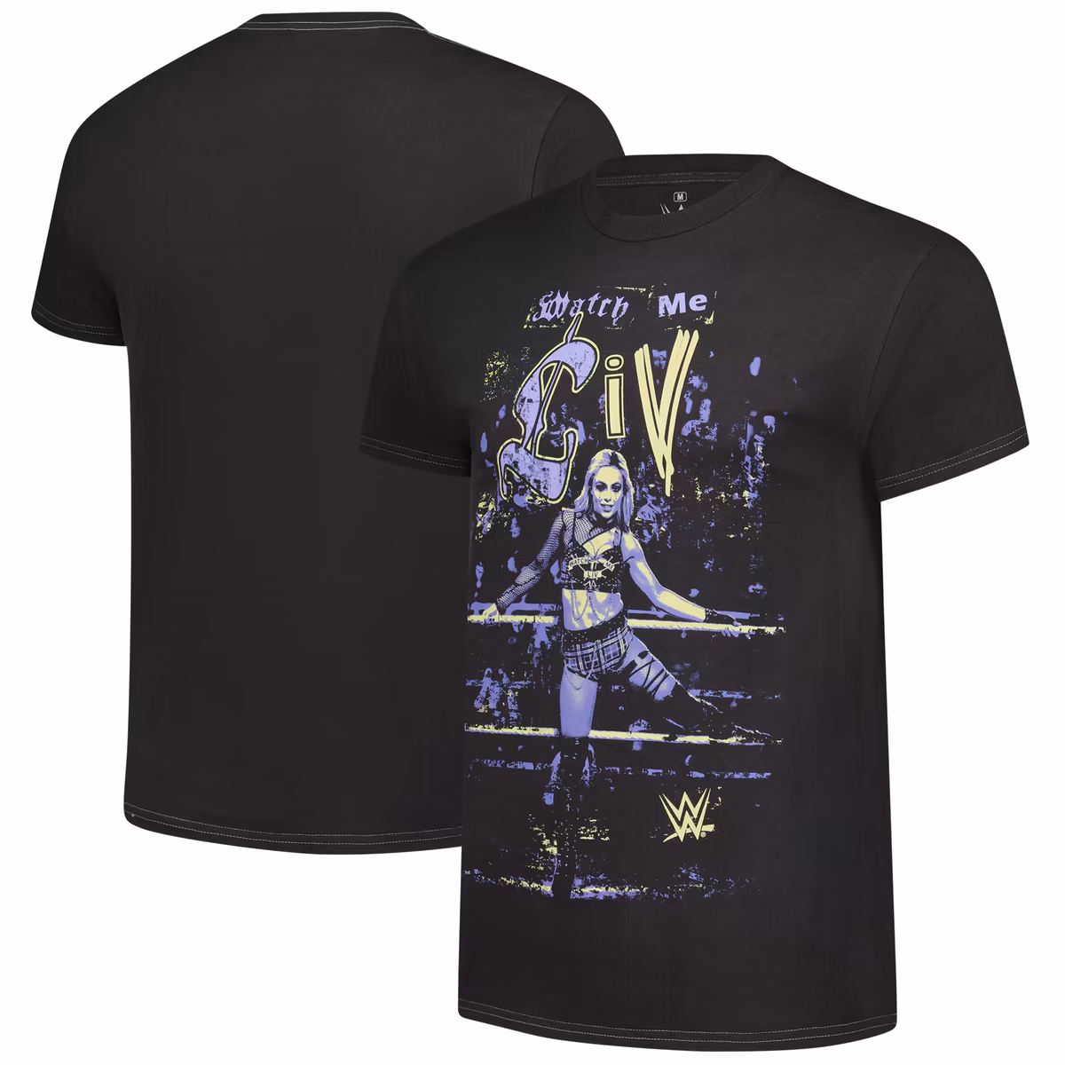 Men's Ripple Junction Black Liv Morgan "Watch Me Liv Morgan Punk Style" Graphic T-Shirt 2 Men's Ripple Junction Black Liv Morgan "Watch Me Liv Morgan Punk Style" Graphic T-Shirt
