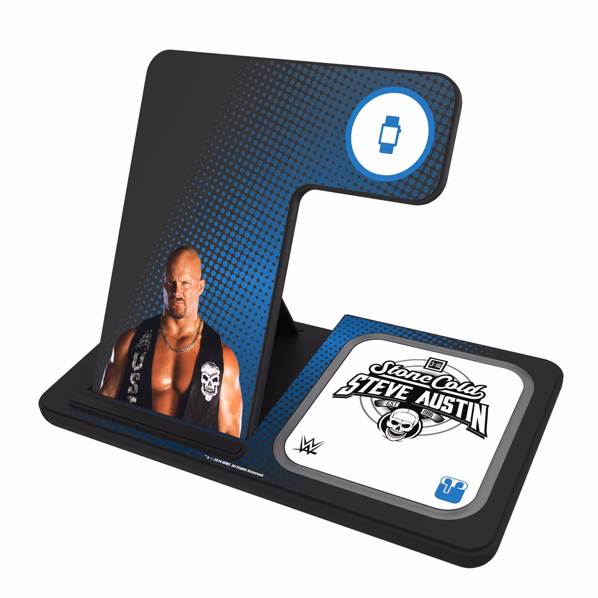 Keyscaper "Stone Cold" Steve Austin 3-in-1 Charging Station