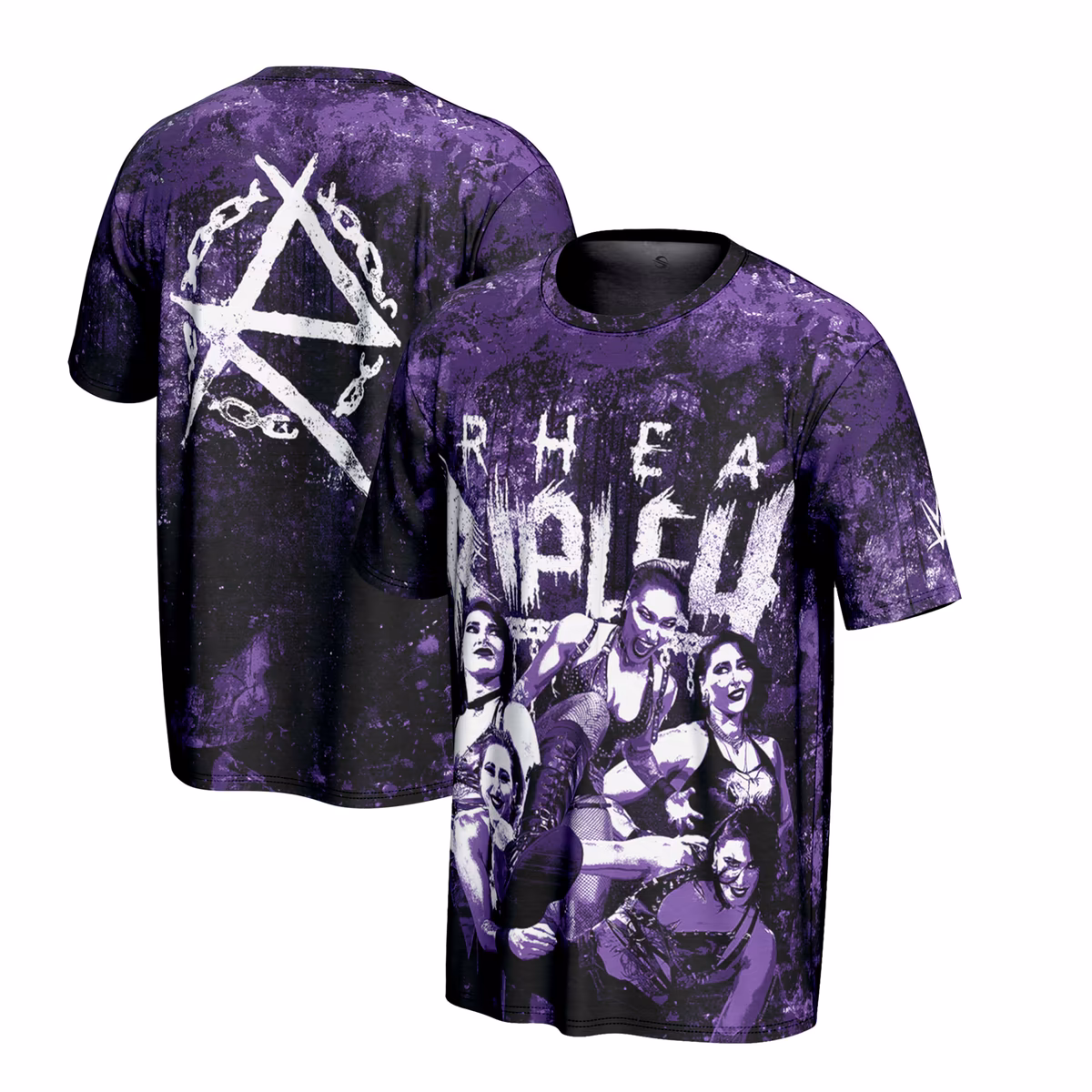 Men's ProSphere Purple Rhea Ripley Superstar T-Shirt