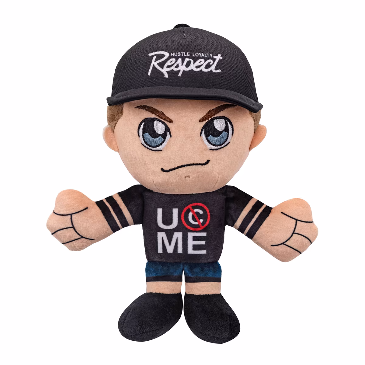 Bleacher Creatures  John Cena Hustle, Loyalty, Respect 8" Kuricha Sitting Plush