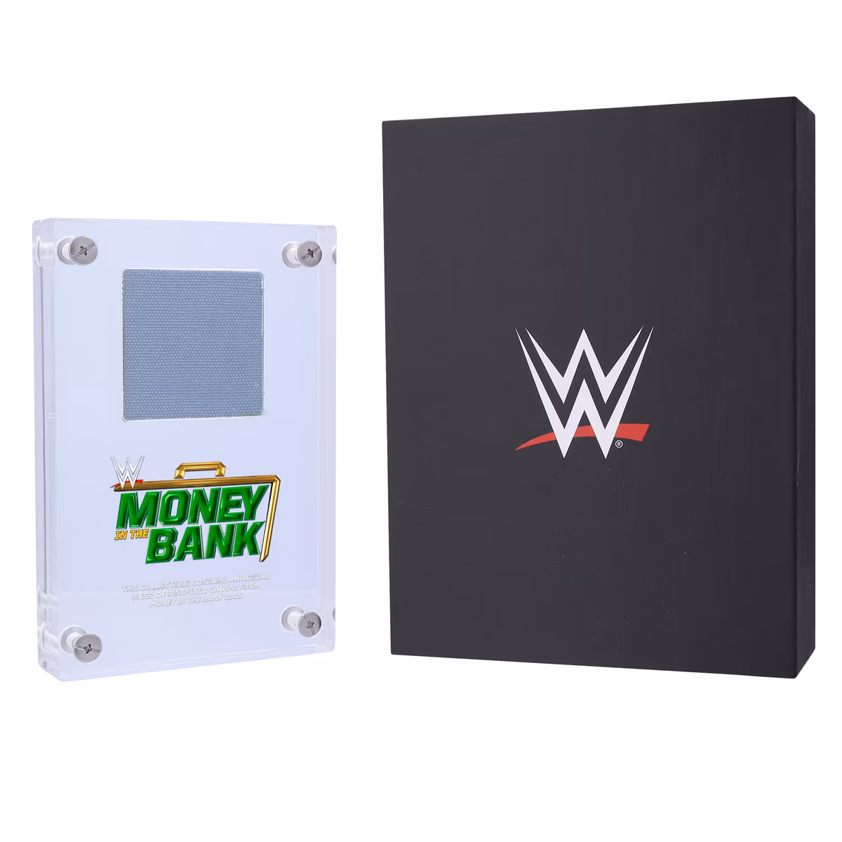 2023 WWE Money in the Bank Acrylic Canvas Display Case