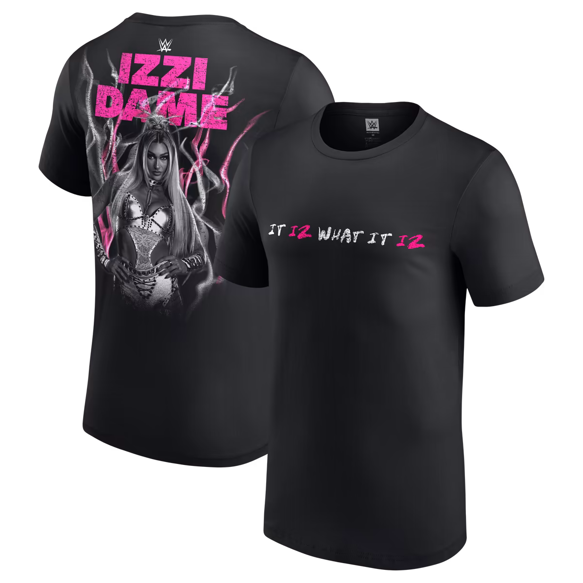Men's Black Izzi Dame It Iz What It Iz T-Shirt