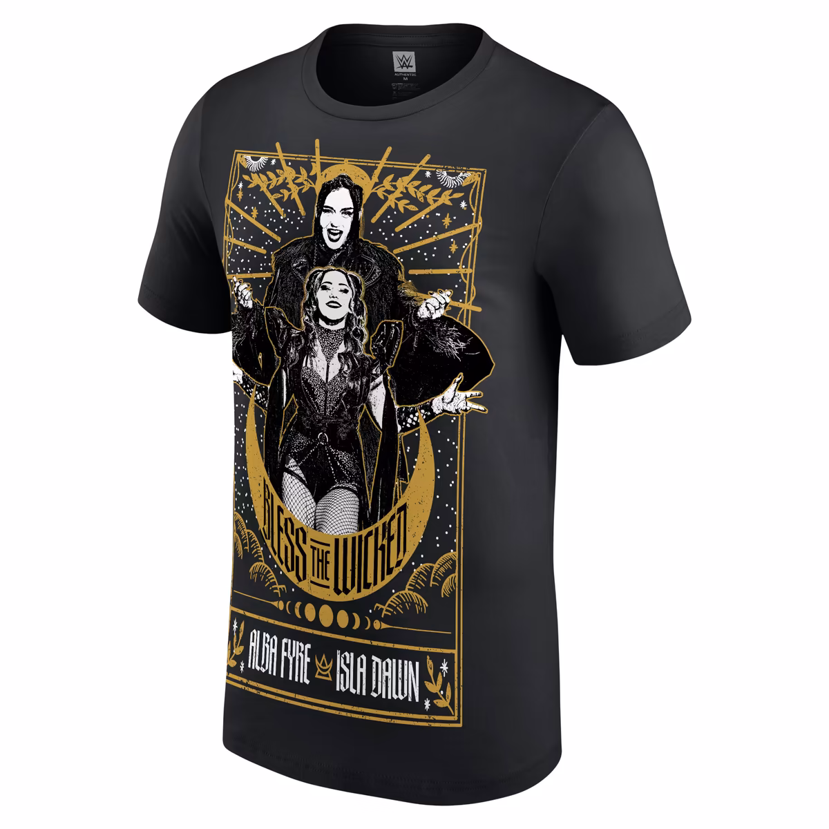 Men's Black Isla Dawn & Alba Fyre Bless The Wicked T-Shirt 3 Men's Black Isla Dawn & Alba Fyre Bless The Wicked T-Shirt
