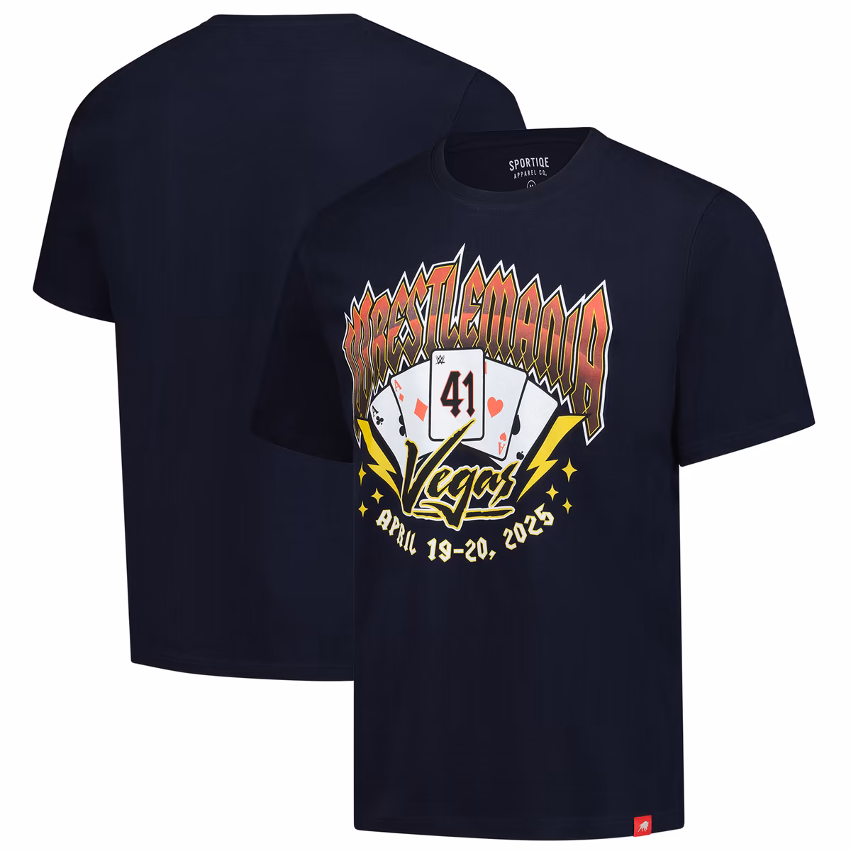 Men's Sportiqe Navy WrestleMania 41 Duke T-Shirt 7 Men's Sportiqe Navy WrestleMania 41 Duke T-Shirt