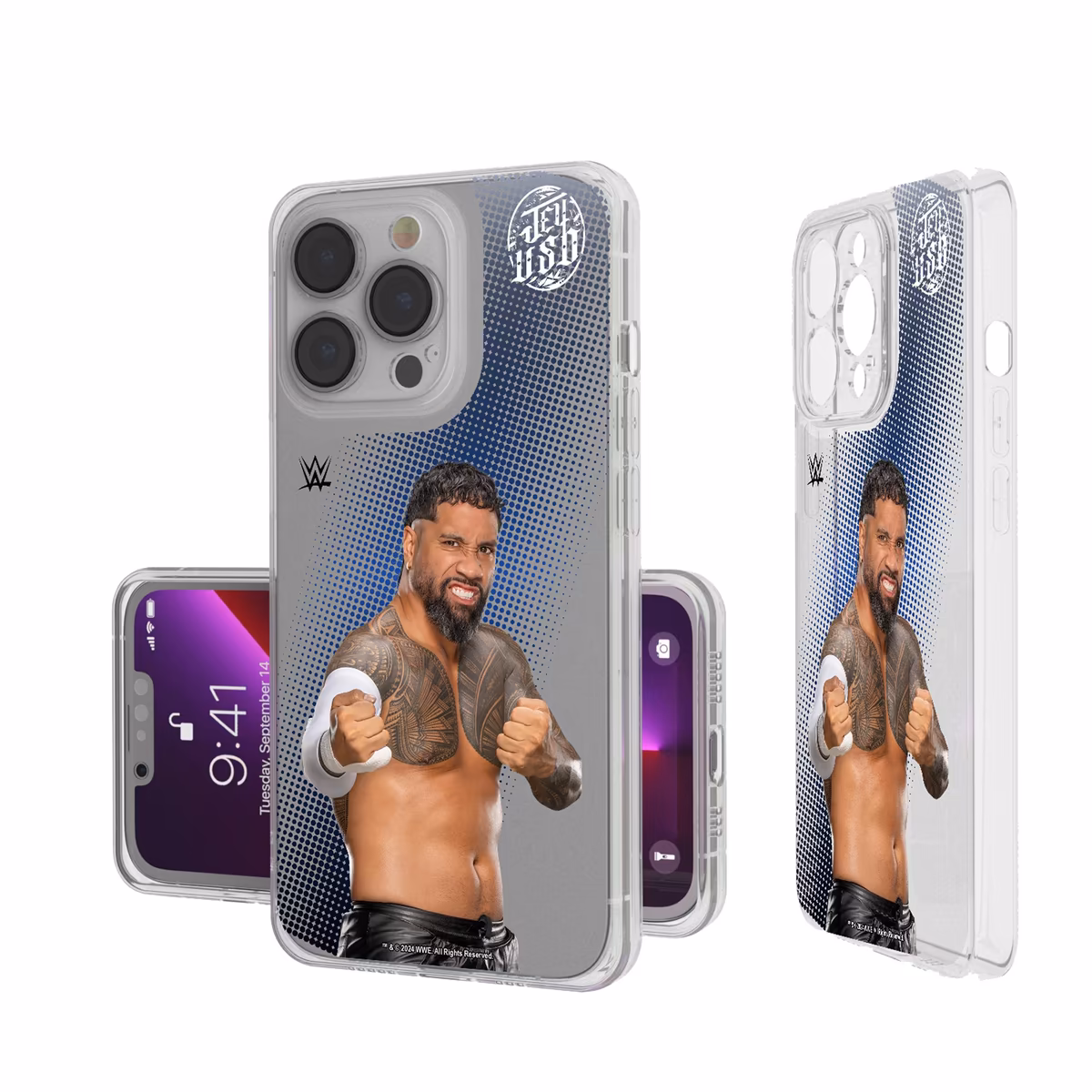 Keyscaper Jey Uso WWE Yeet Blues Superstar iPhone Clear Case 6 Keyscaper Jey Uso WWE Yeet Blues Superstar iPhone Clear Case