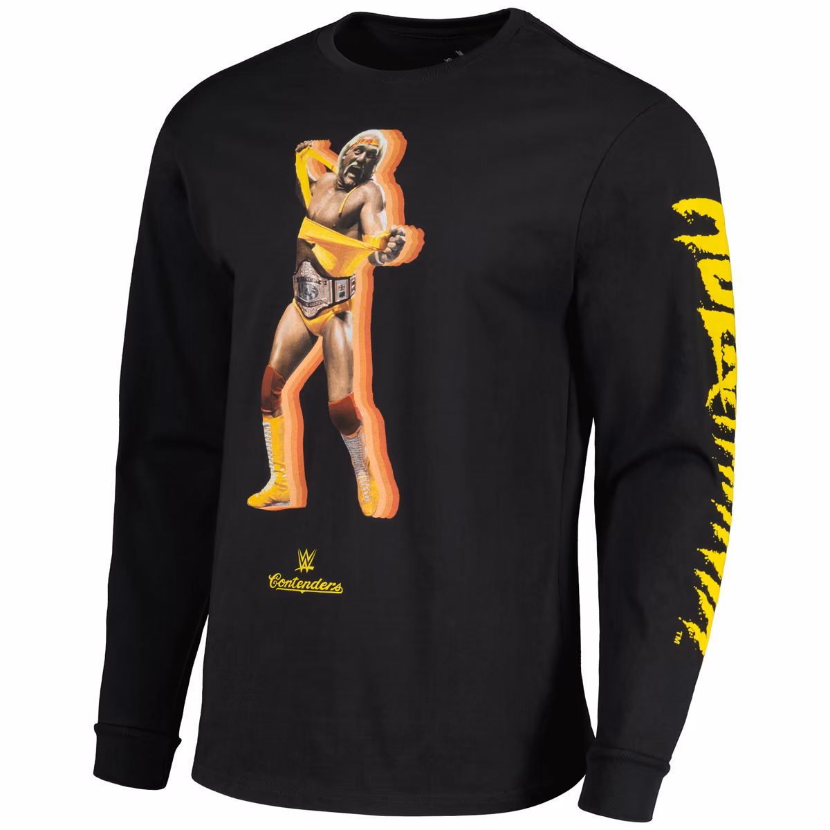 Men's Contenders Clothing Black Hulk Hogan Wordmark Brother Long Sleeve T-Shirt 3 Men's Contenders Clothing Black Hulk Hogan Wordmark Brother Long Sleeve T-Shirt