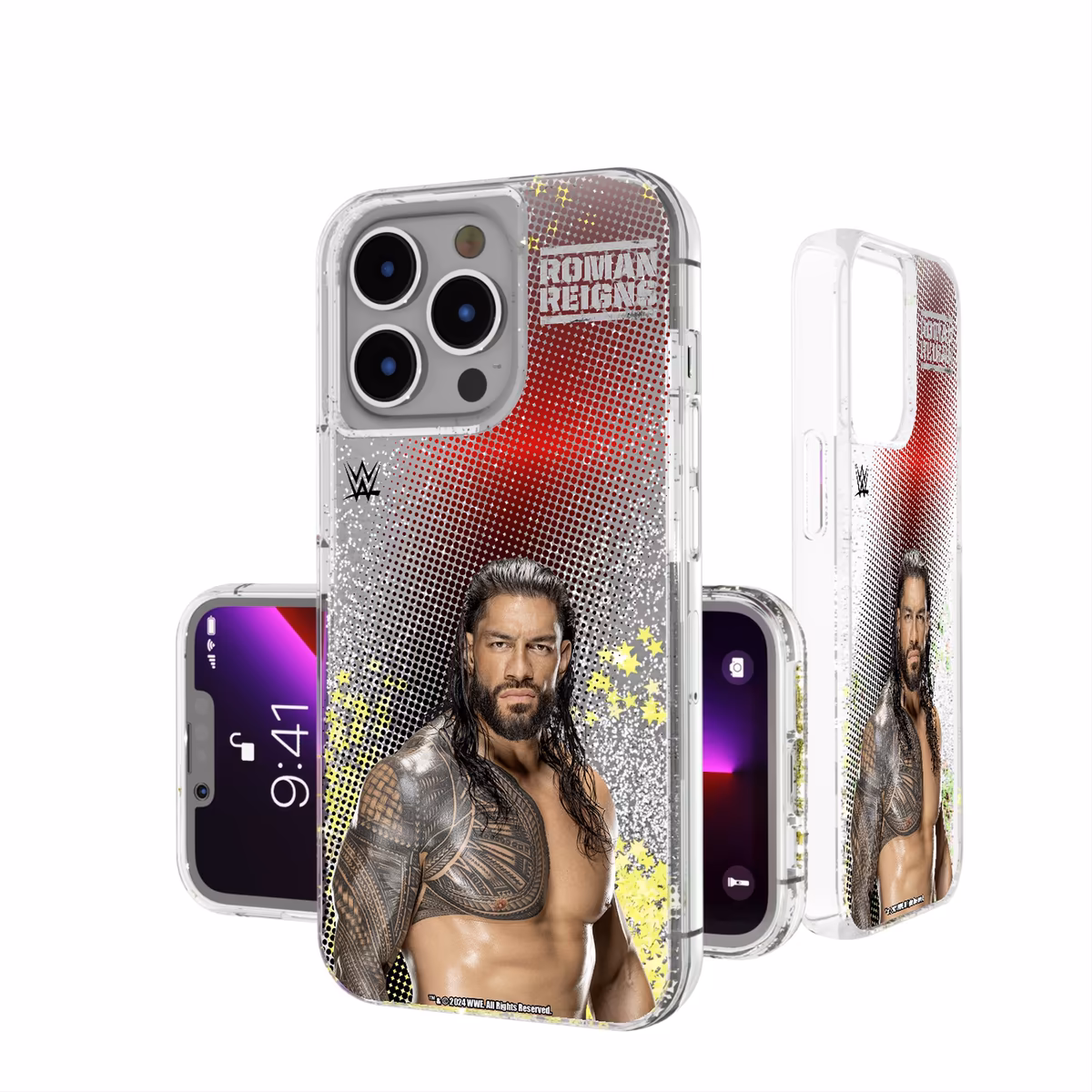 Keyscaper Roman Reigns WWE Superstar iPhone Glitter Case 8 Keyscaper Roman Reigns WWE Superstar iPhone Glitter Case