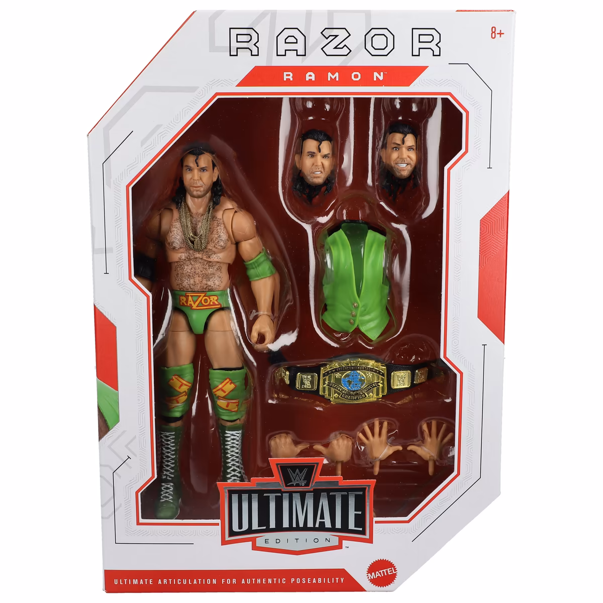Mattel Razor Ramon Ultimate Edition Greatest Hits Action Figure 2 Mattel Razor Ramon Ultimate Edition Greatest Hits Action Figure