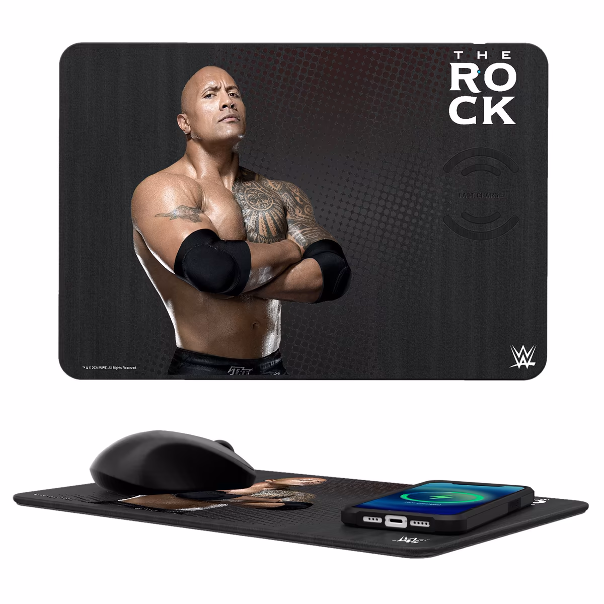 Keyscaper The Rock Superstar Wireless Charger and Mouse Pad 20 Keyscaper The Rock Superstar Wireless Charger and Mouse Pad