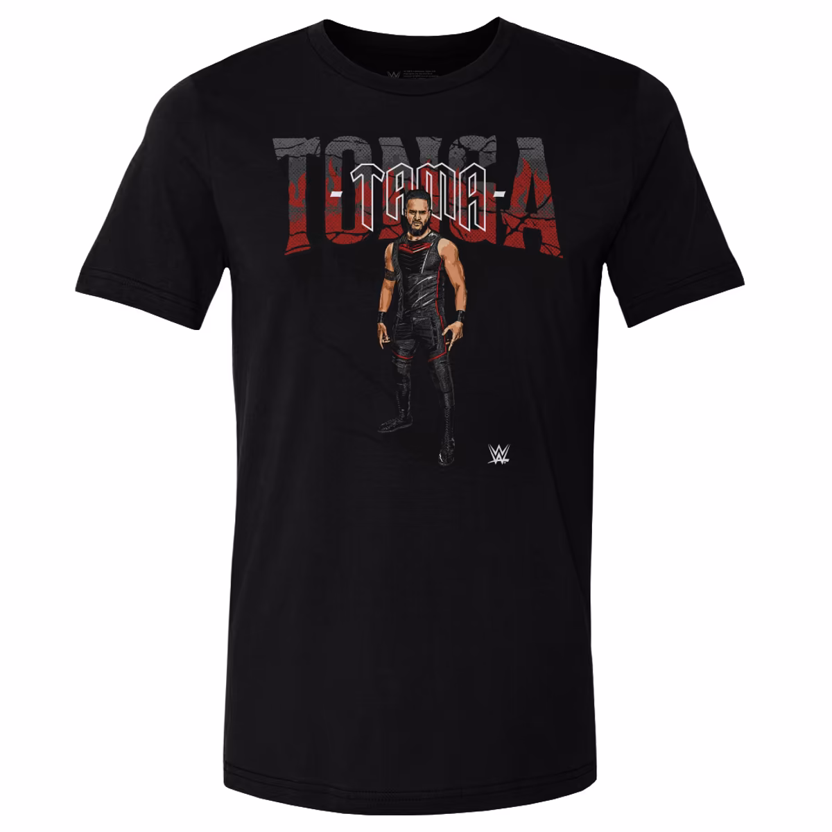 Men's 500 Level Black Tama Tonga Grunge T-Shirt