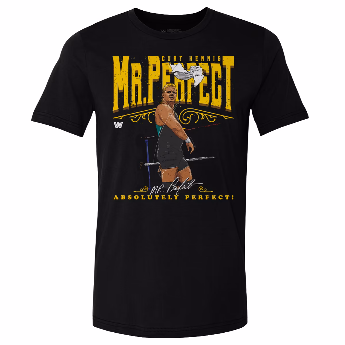 Men's 500 Level Black Mr. Perfect Absolutely Perfect T-Shirt