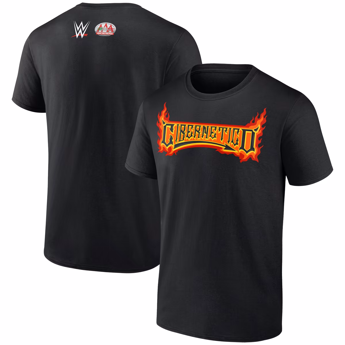 Men's Black Cibernético AAA Superstar T-Shirt 2 Men's Black Cibernético AAA Superstar T-Shirt