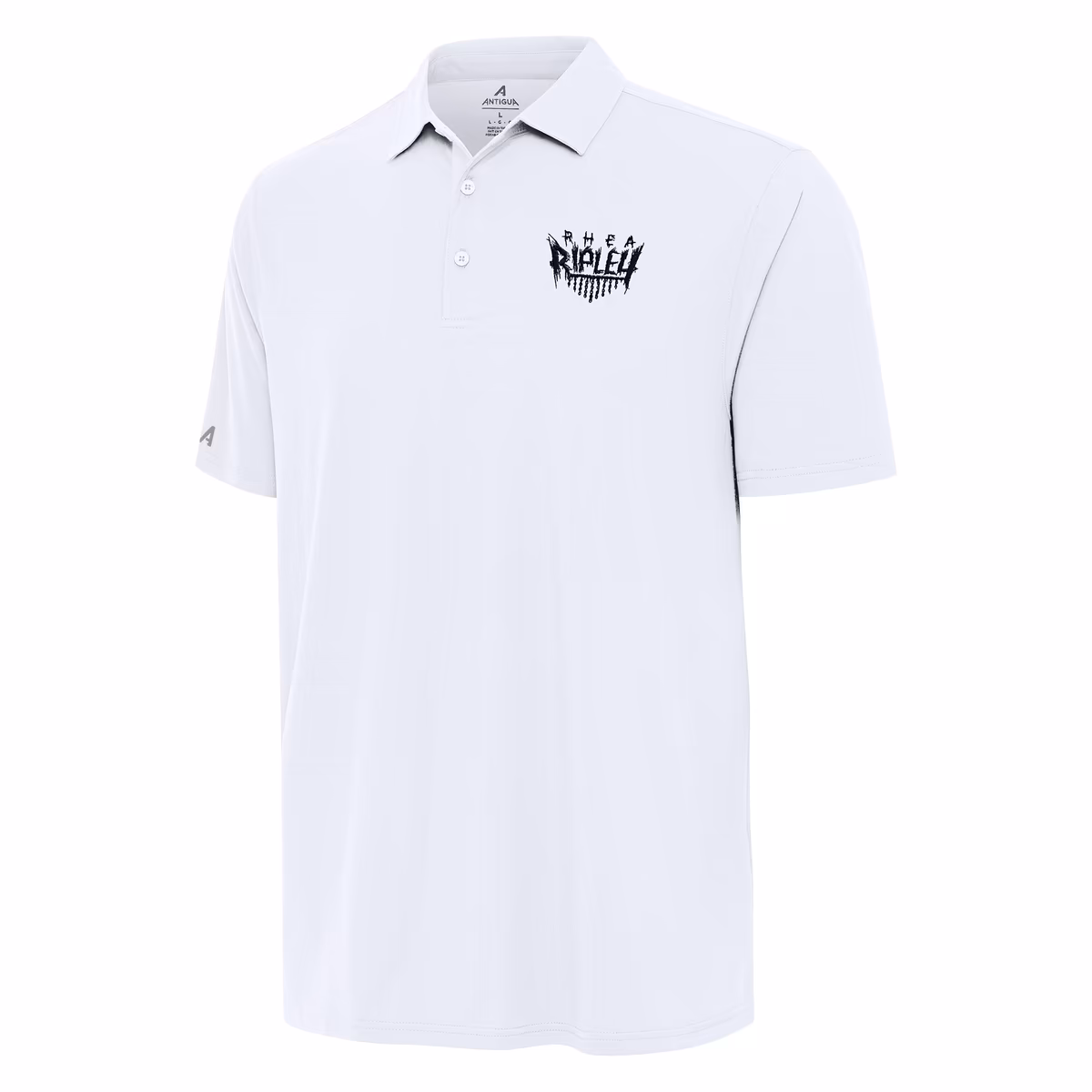 Men's Antigua White Rhea Ripley Era Polo 3 Men's Antigua White Rhea Ripley Era Polo