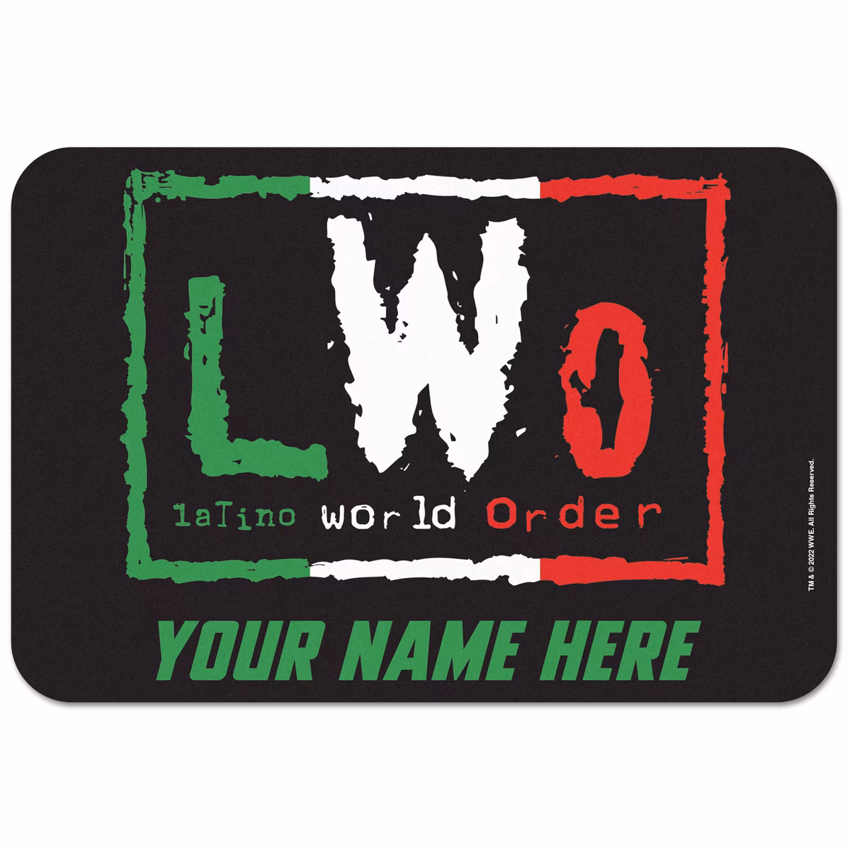 WinCraft Eddie Guerrero 20'' x 30'' Personalized Floor Mat