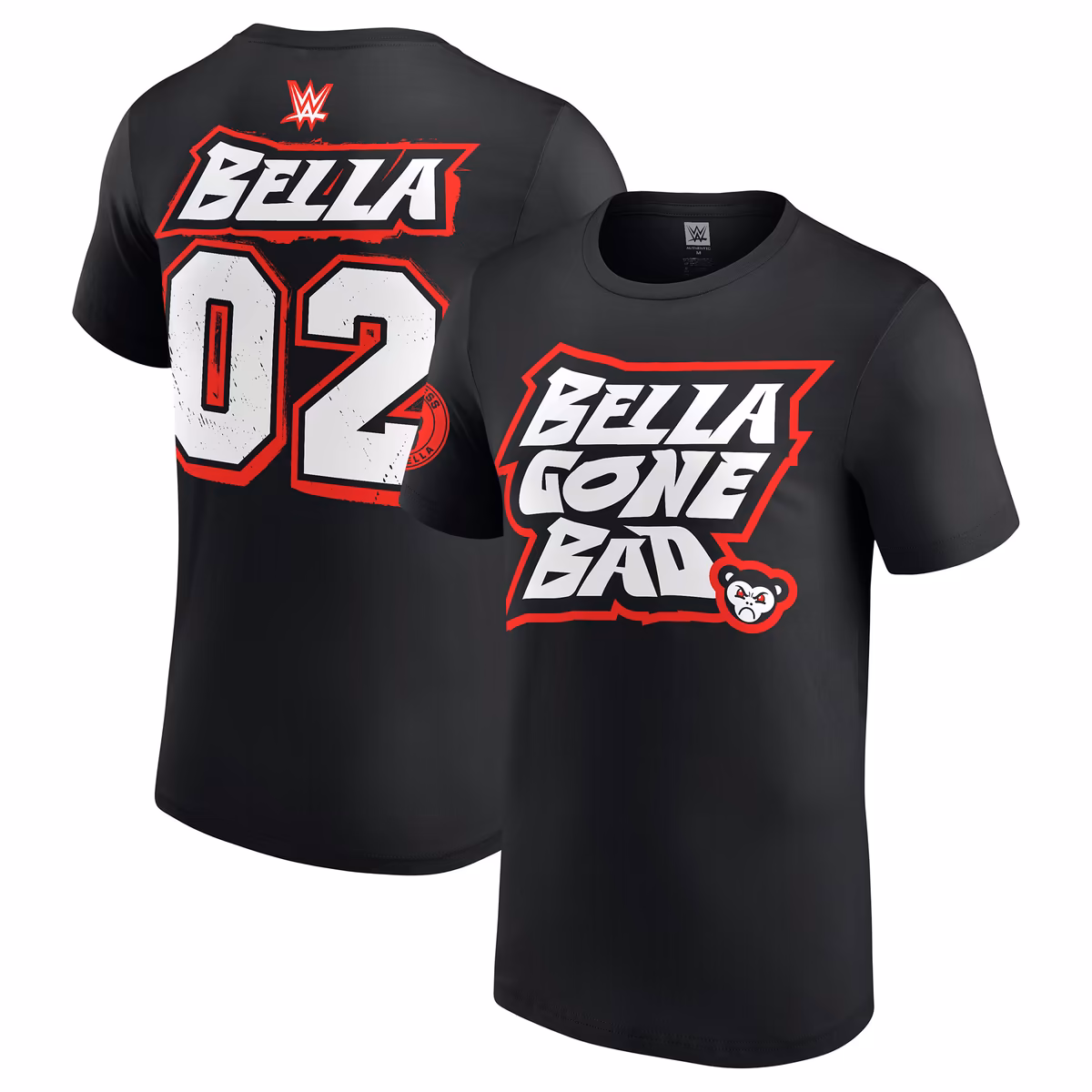 Men's Black Nikki Bella Bella Gone Bad T-Shirt