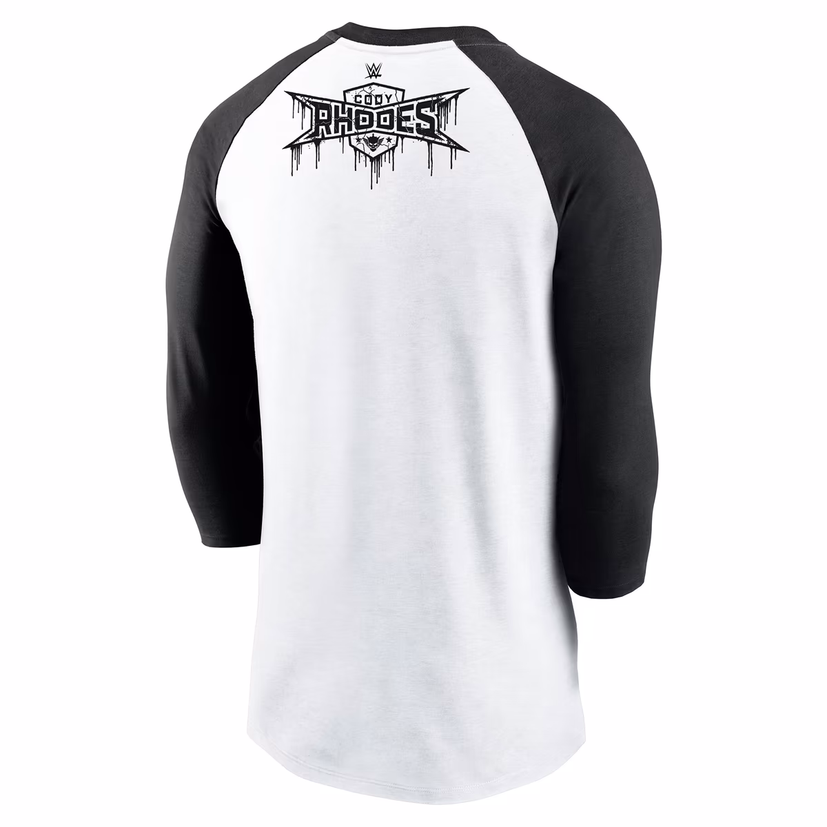 Men's White Cody Rhodes Collection Raglan 3/4 Sleeve T-Shirt 4 Men's White Cody Rhodes Collection Raglan 3/4 Sleeve T-Shirt