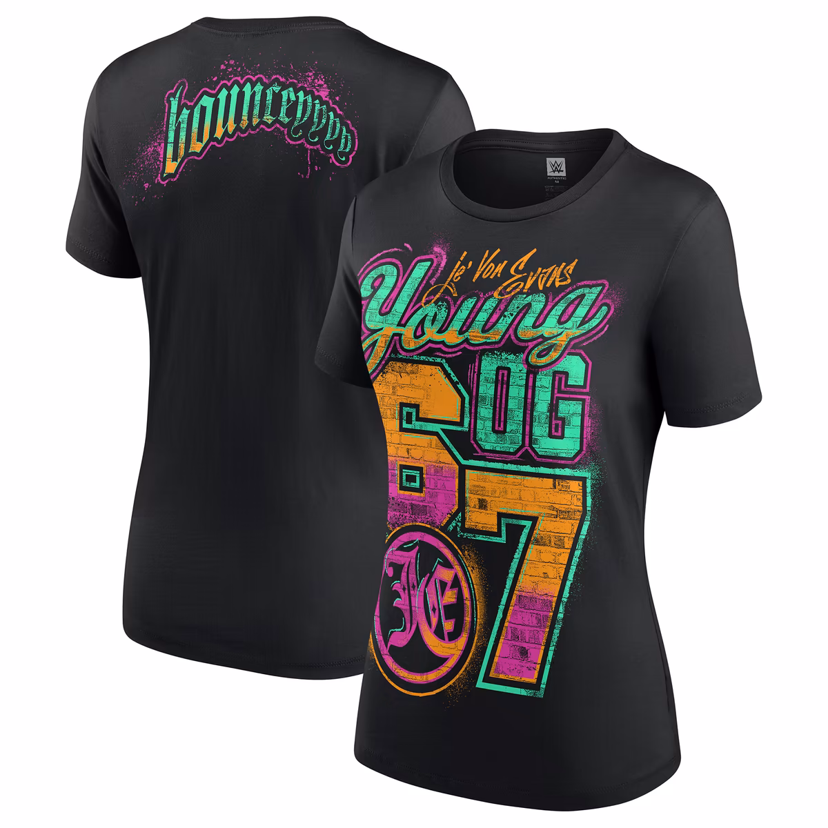 Women's Black Je'Von Evans Young OG T-Shirt