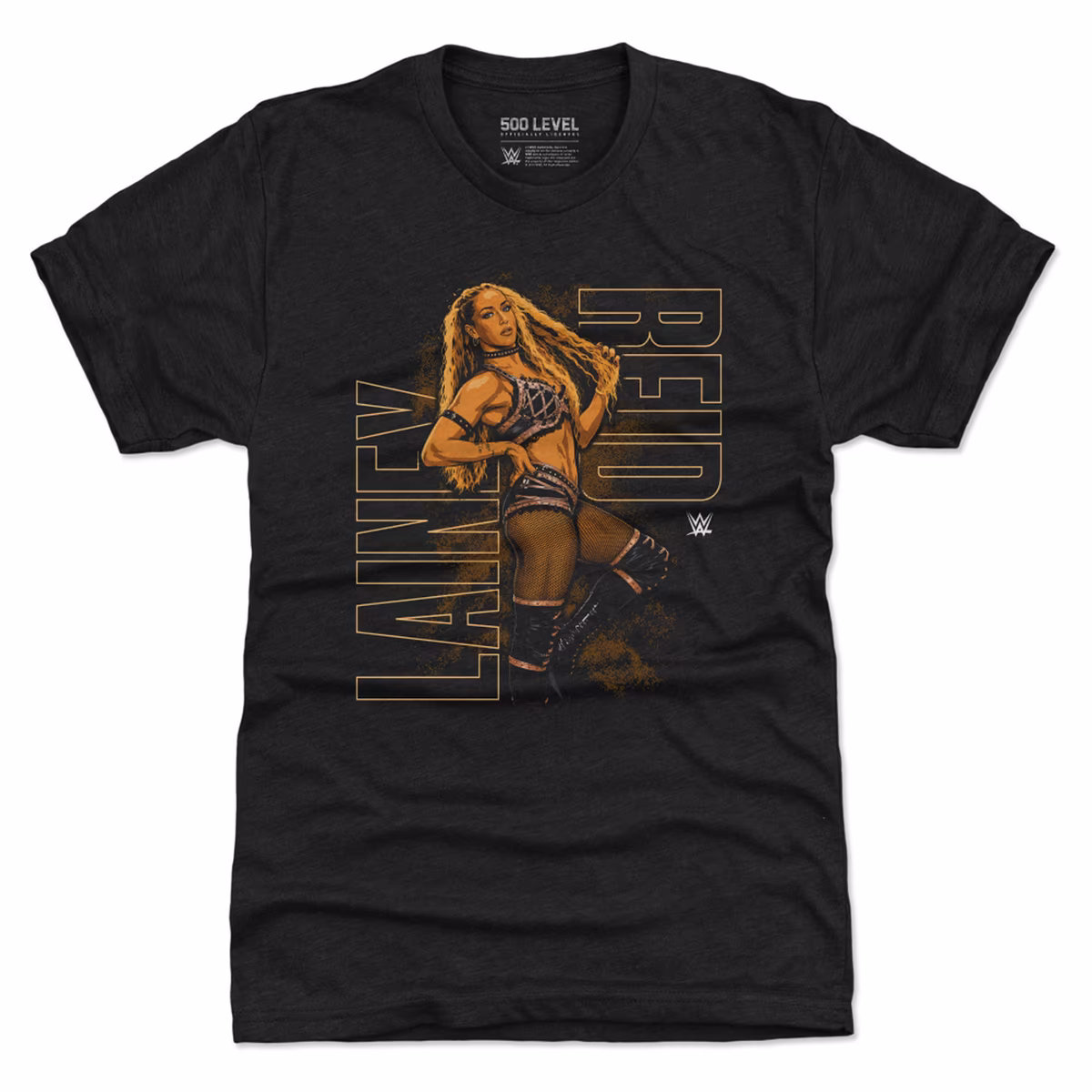 Men's 500 Level Black Lainey Reid Name Bar Premium Tri-Blend T-Shirt 6 Men's 500 Level Black Lainey Reid Name Bar Premium Tri-Blend T-Shirt