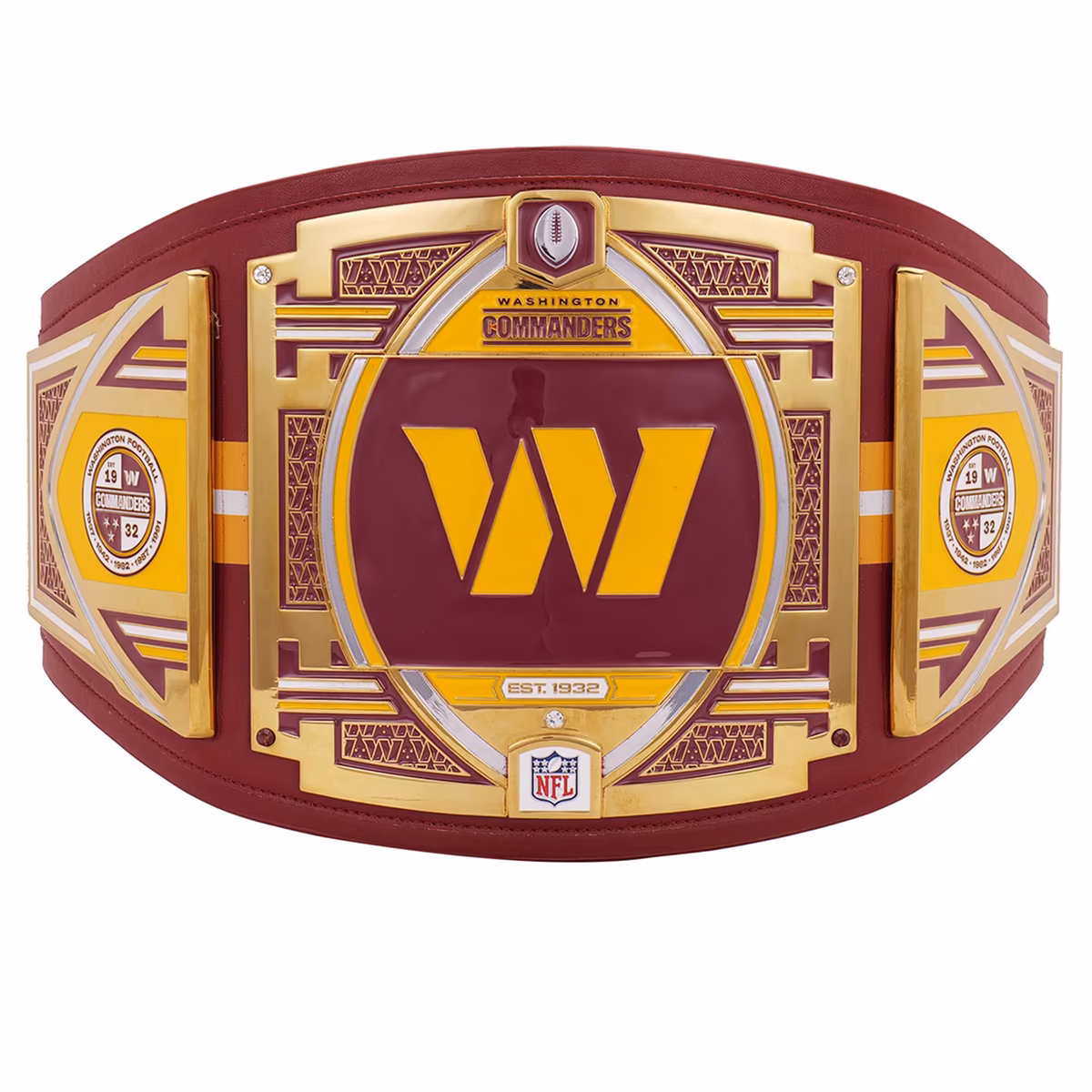 Washington Commanders WWE Legacy Title Belt 1 Washington Commanders WWE Legacy Title Belt