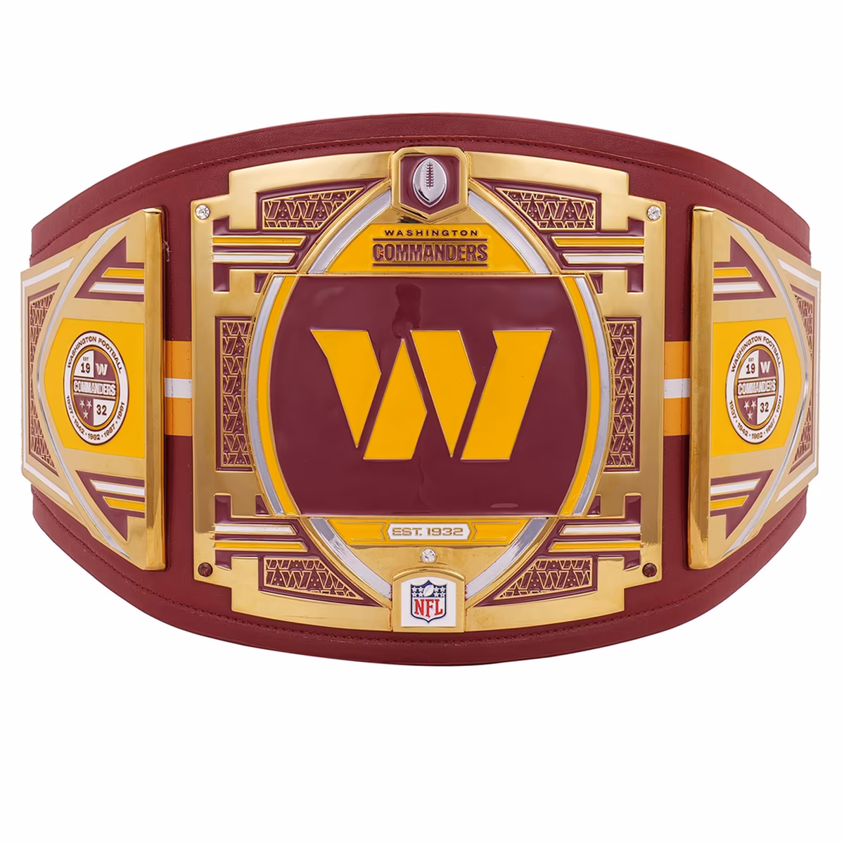 Washington Commanders WWE Legacy Title Belt 2 Washington Commanders WWE Legacy Title Belt