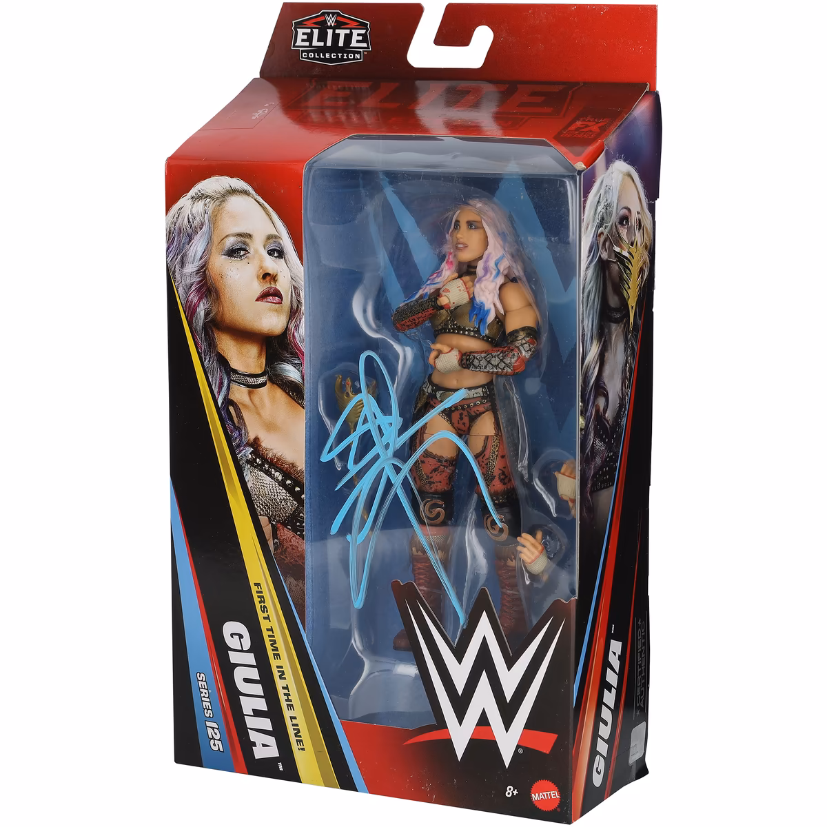 Giulia WWE Autographed Mattel Elite Collection Series 125 Action Figure